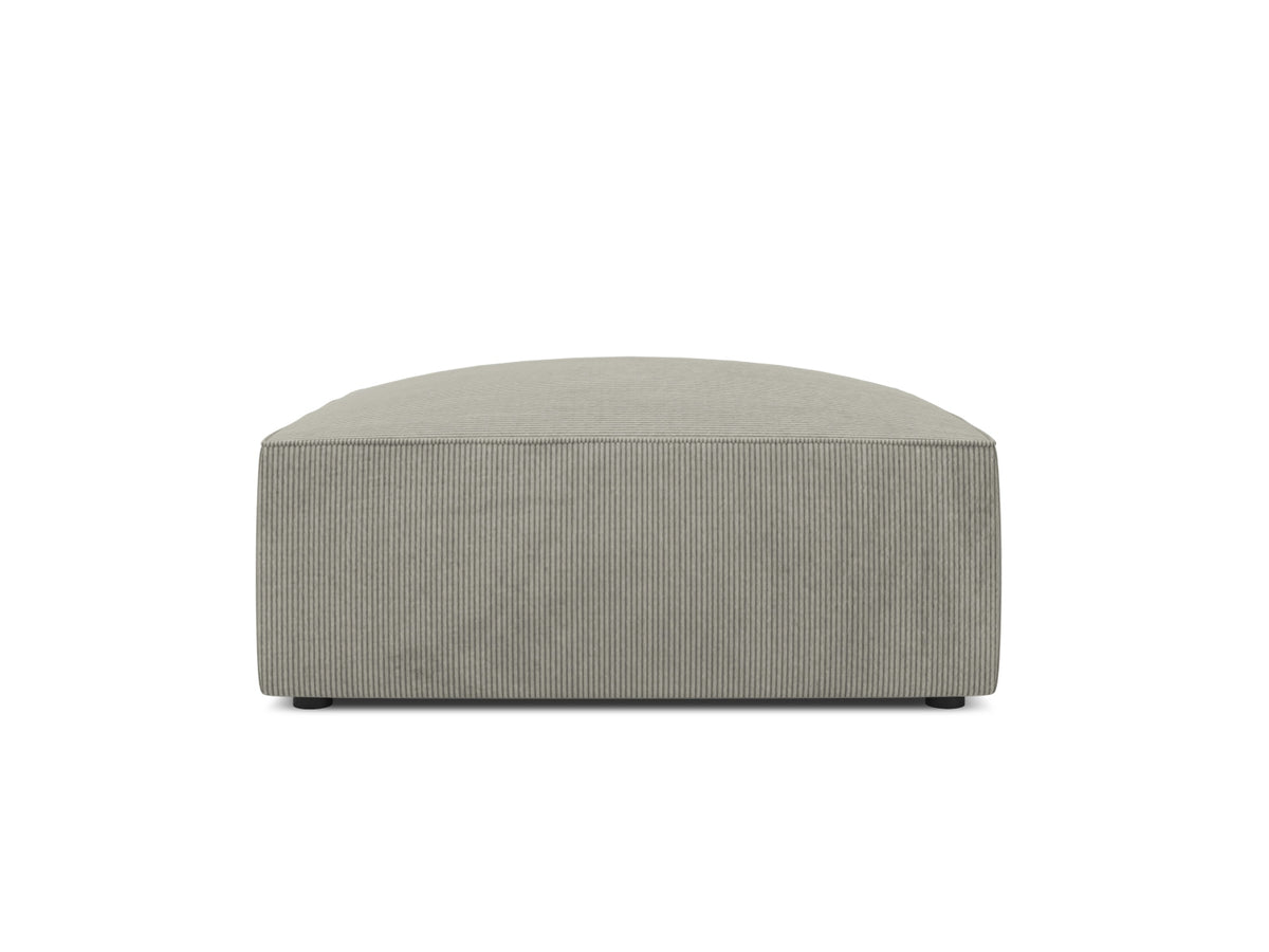 Ruby Pouf 1 Sitz in Light Grey-Scala präsentiert im Onlineshop von KAQTU Design AG. Pouf ist von Micadoni