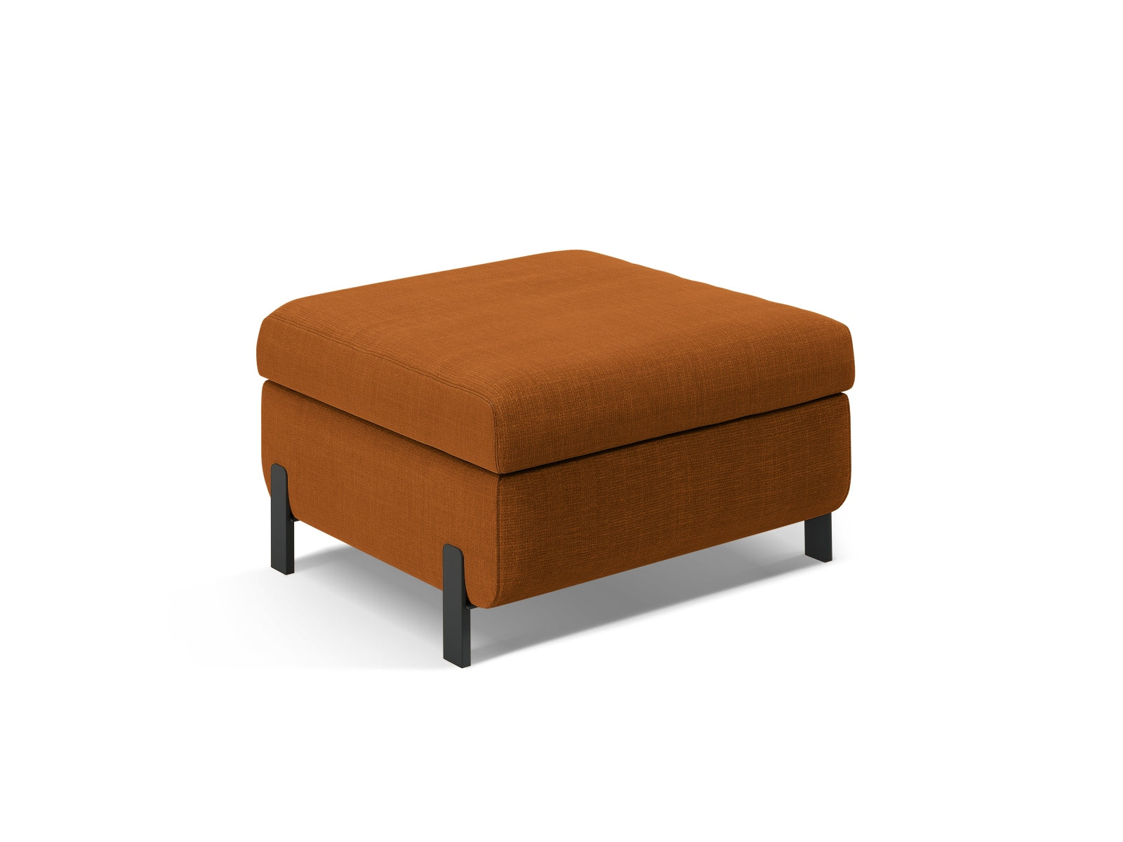 Gloria Pouf with Box 1 Sitzer in Brick präsentiert im Onlineshop von KAQTU Design AG. Modulares Sofa ist von Micadoni