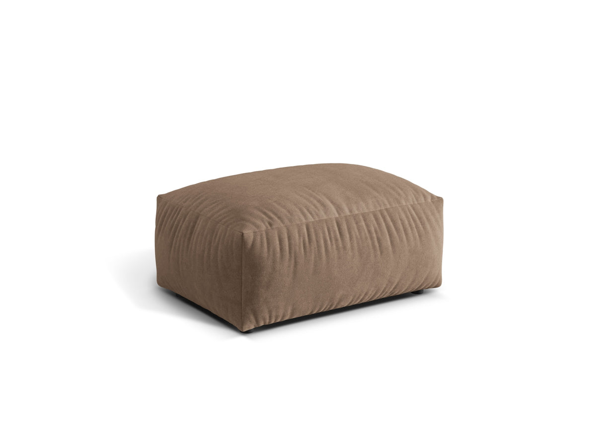 Martina Pouf 1 Sitz in Dark Beige-Vogue präsentiert im Onlineshop von KAQTU Design AG. Pouf ist von Micadoni