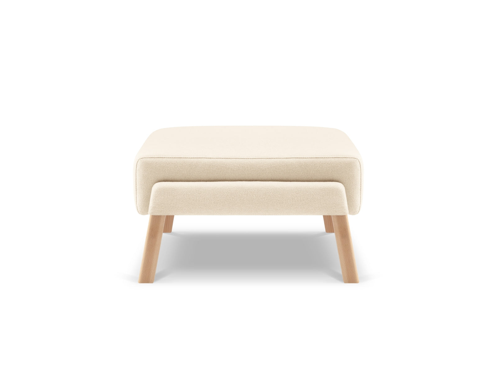 Salto Pouf 1 Sitzer in Beige präsentiert im Onlineshop von KAQTU Design AG. Modulares Sofa ist von Micadoni
