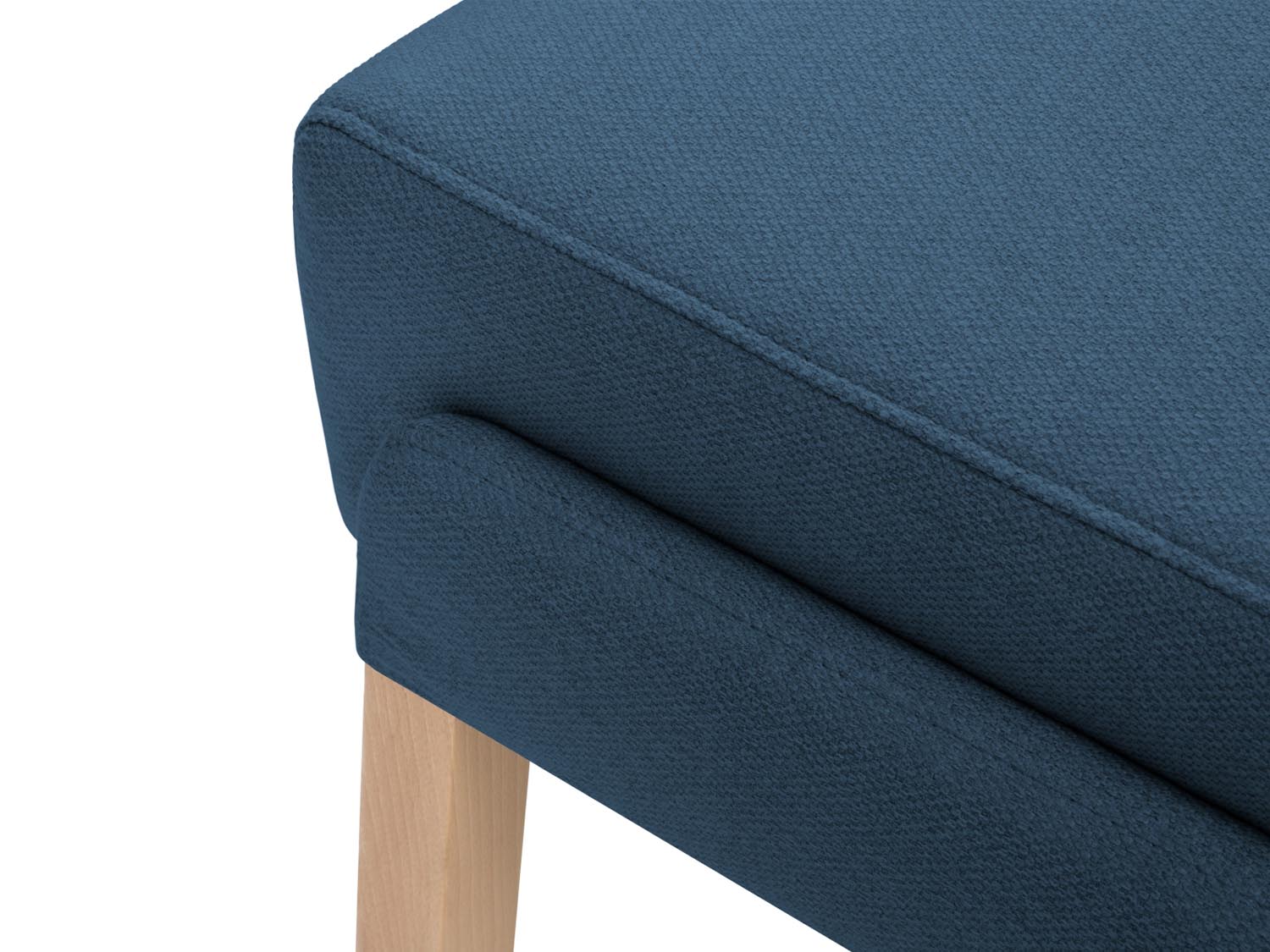 Salto Pouf 1 Sitzer in Blue präsentiert im Onlineshop von KAQTU Design AG. Modulares Sofa ist von Micadoni