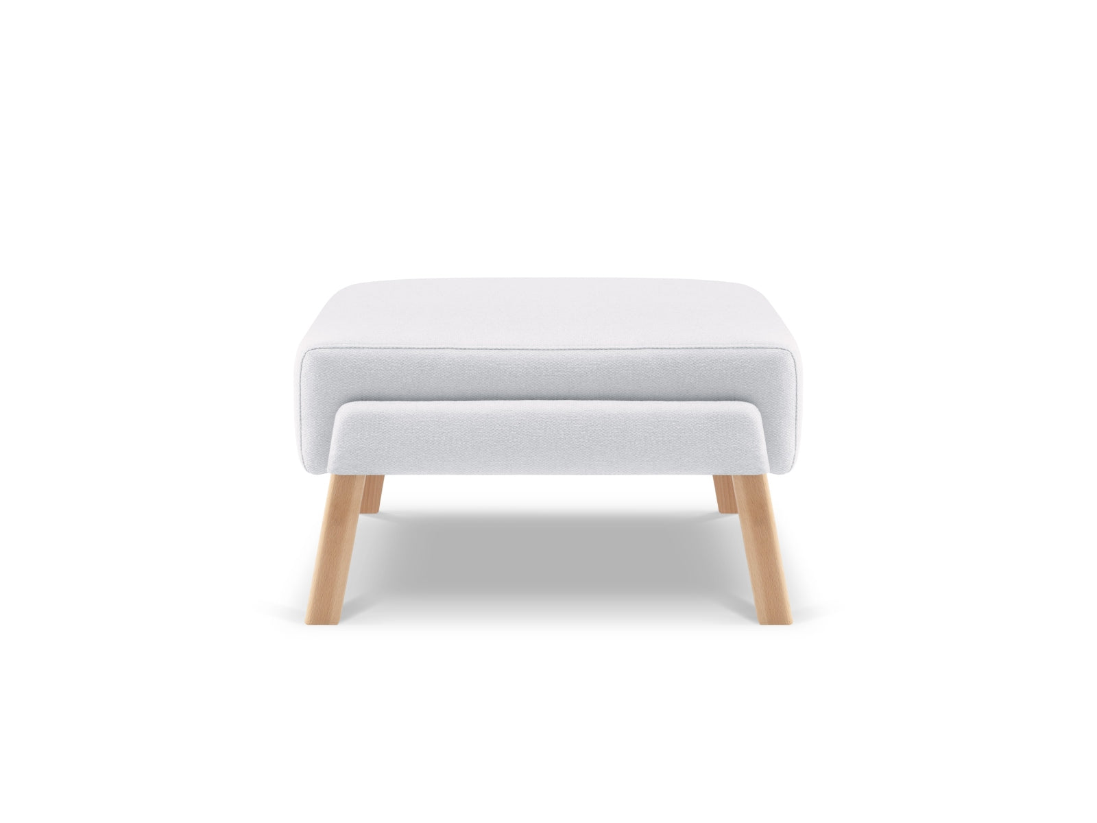 Salto Pouf 1 Sitzer in Light Grey präsentiert im Onlineshop von KAQTU Design AG. Modulares Sofa ist von Micadoni