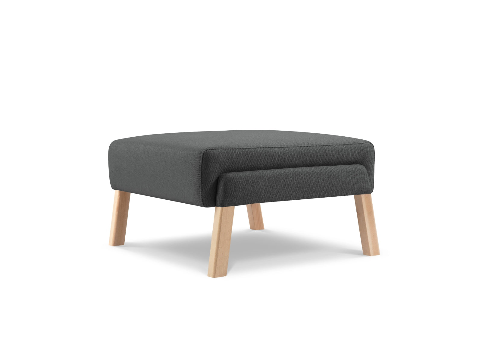 Salto Pouf 1 Sitzer in Dark Grey präsentiert im Onlineshop von KAQTU Design AG. Modulares Sofa ist von Micadoni