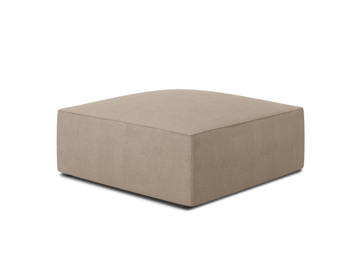 Ruby Pouf 1 Sitz in Dark Beige-Ottawa präsentiert im Onlineshop von KAQTU Design AG. Pouf ist von Micadoni