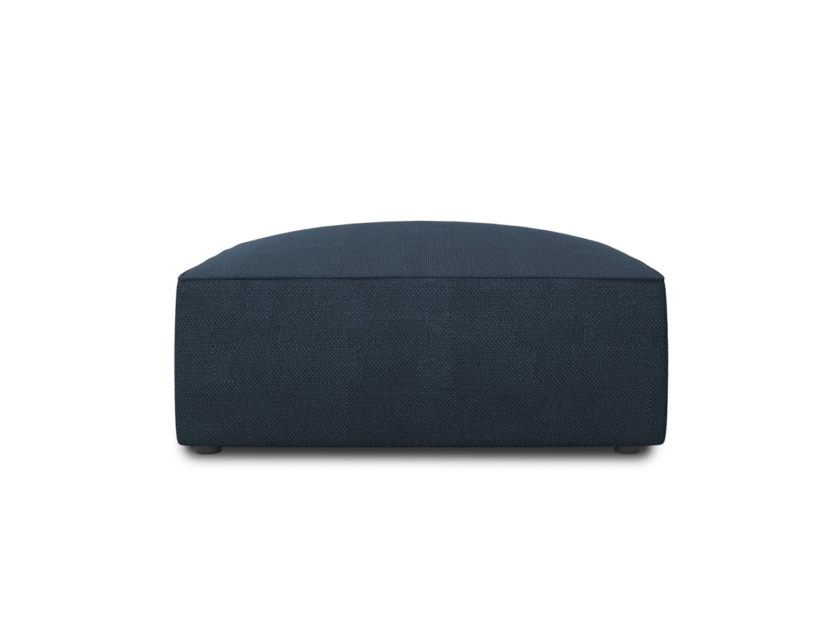 Ruby Pouf 1 Sitz in Navy Blue-Ottawa präsentiert im Onlineshop von KAQTU Design AG. Pouf ist von Micadoni