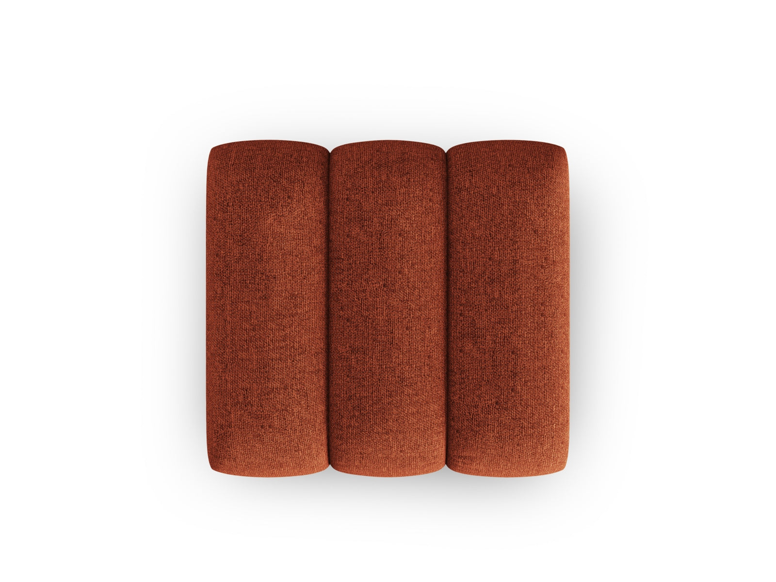 Lupine Pouf 1 Sitz in Terracotta präsentiert im Onlineshop von KAQTU Design AG. Pouf ist von Micadoni