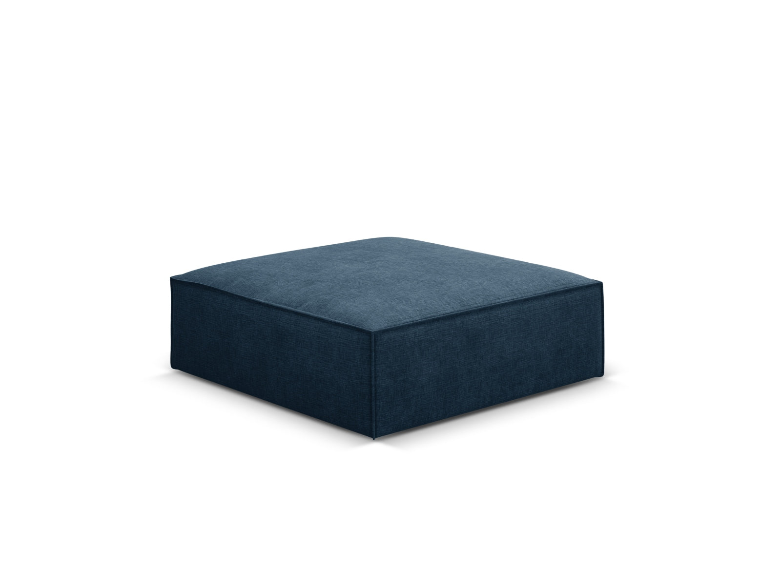 Stylischer Kaelle Pouf in Royal Blue, ideal für einen modernen Wohnraum. Bequem und vielseitig einsetzbar als Sitzgelegenheit oder Fußablage.