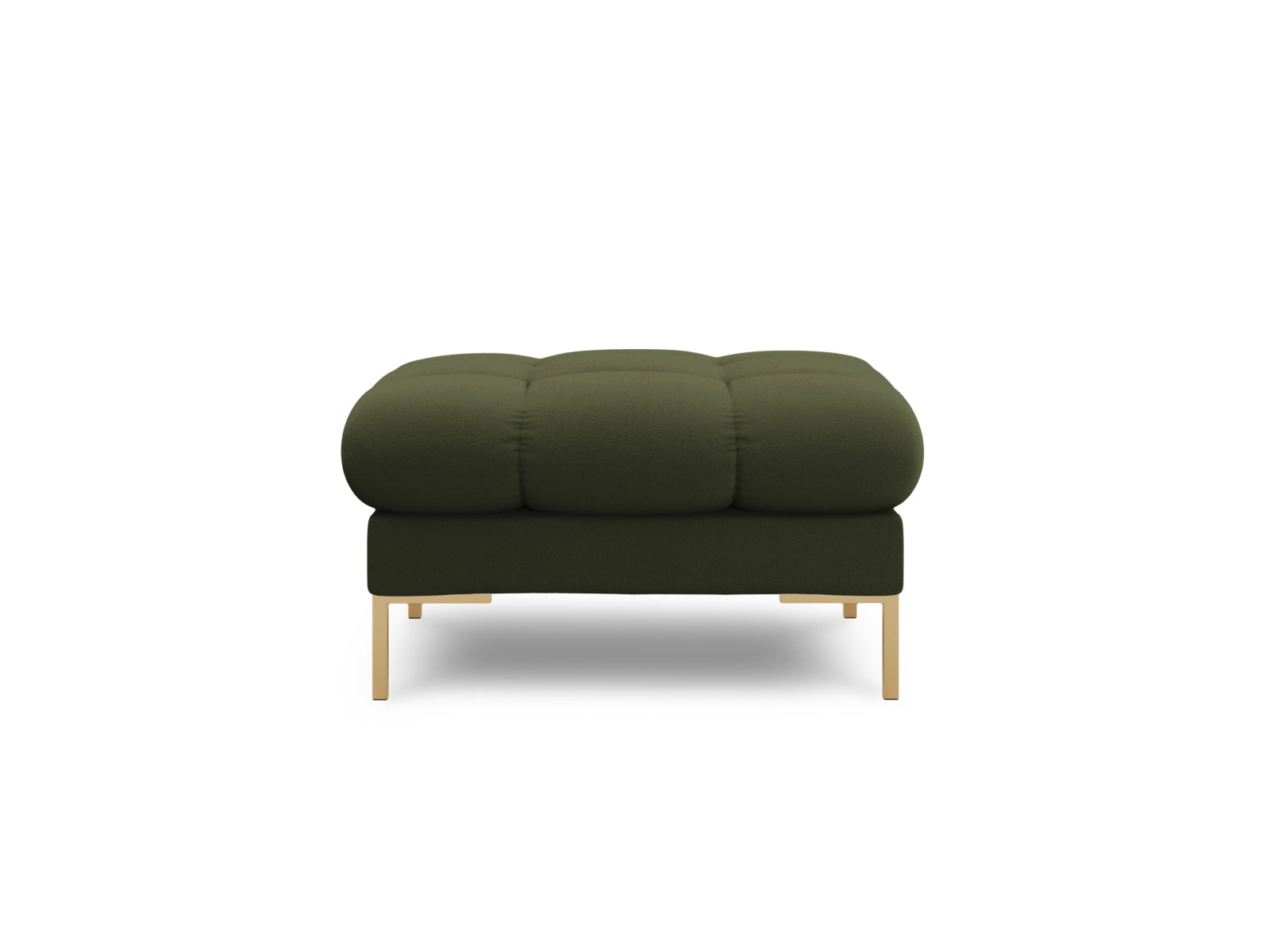 Mamaia Pouf 1 Sitz in Green/Gold präsentiert im Onlineshop von KAQTU Design AG. Pouf ist von Micadoni