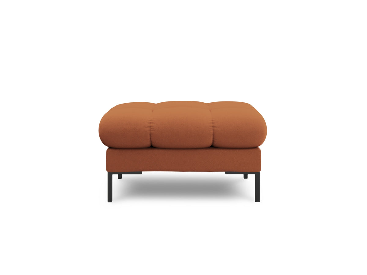 Mamaia Pouf 1 Sitz in Brick/Schwarz-Neve präsentiert im Onlineshop von KAQTU Design AG. Pouf ist von Micadoni