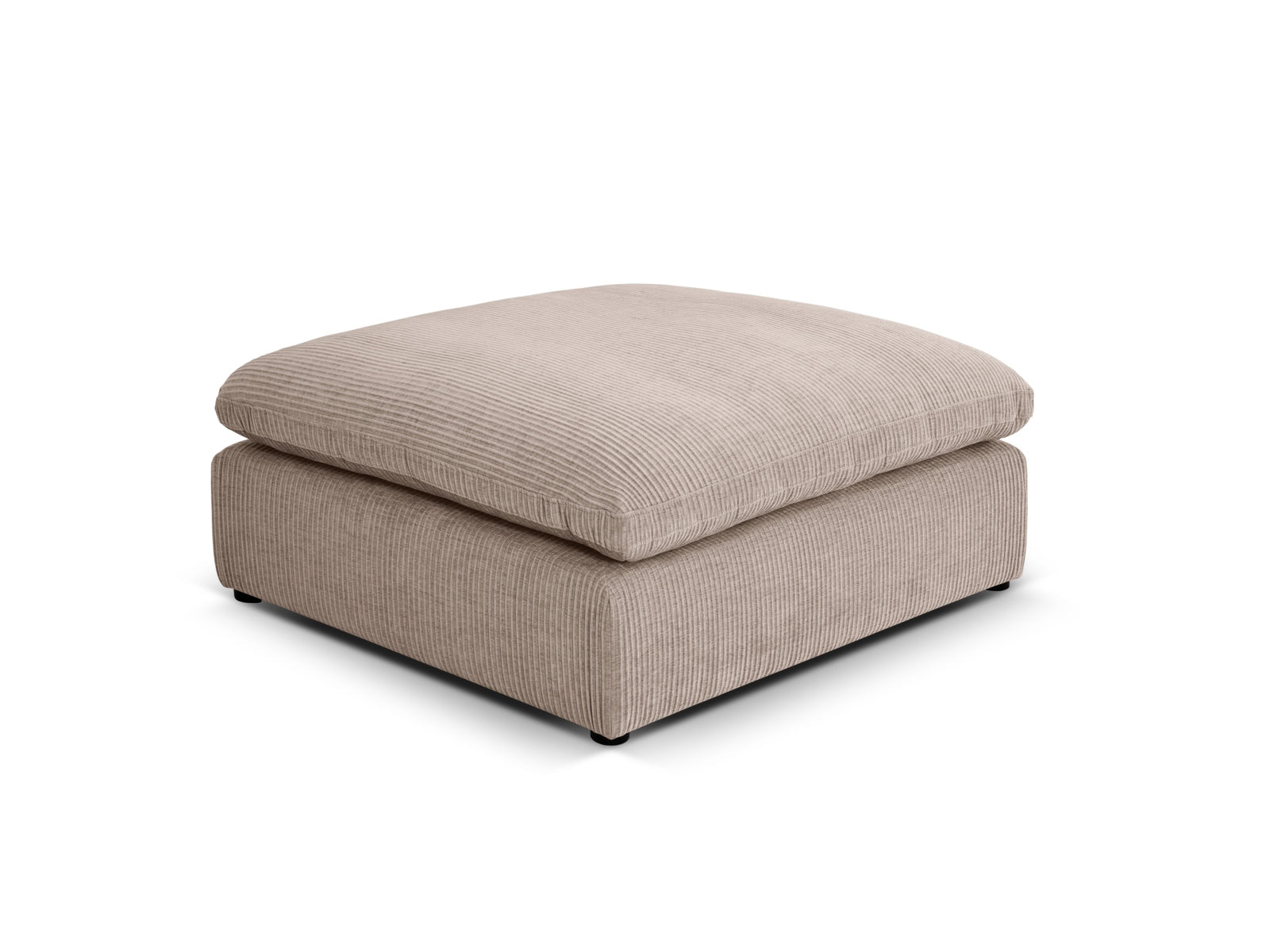 Lazy Pouf 1 Sitzer in Beige präsentiert im Onlineshop von KAQTU Design AG. Modulares Sofa ist von Micadoni