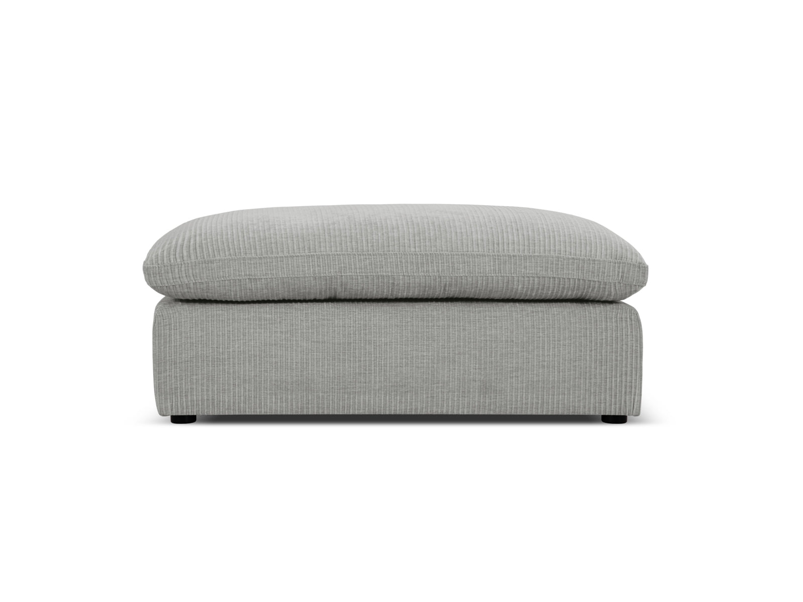 Lazy Pouf 1 Sitzer in Light Grey präsentiert im Onlineshop von KAQTU Design AG. Modulares Sofa ist von Micadoni