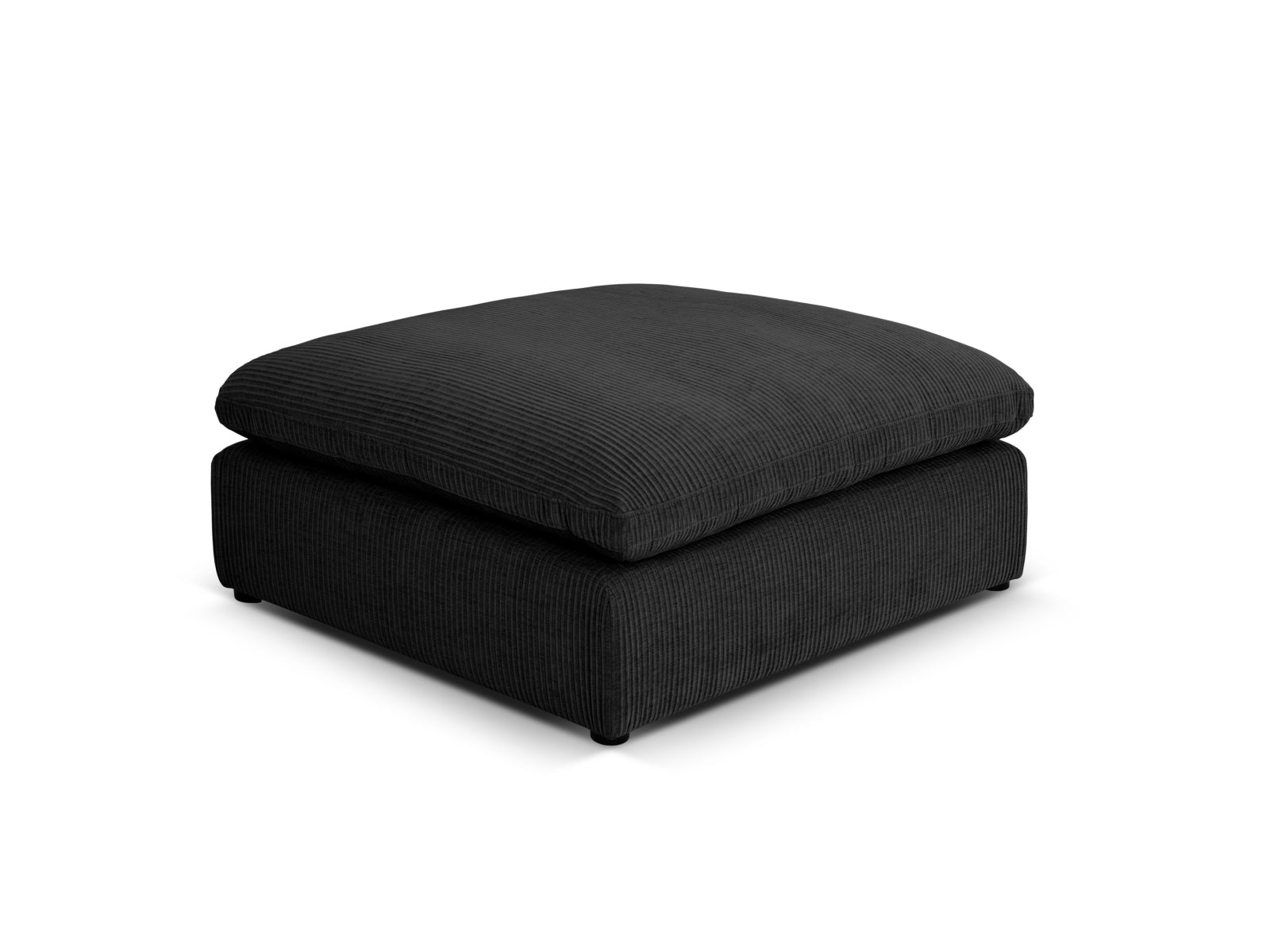 Lazy Pouf 1 Sitzer in Graphite präsentiert im Onlineshop von KAQTU Design AG. Modulares Sofa ist von Micadoni