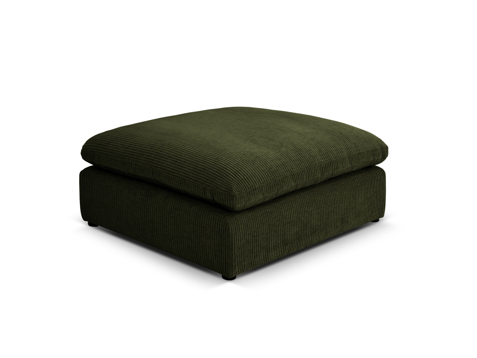 Lazy Pouf 1 Sitzer in Dark Green präsentiert im Onlineshop von KAQTU Design AG. Modulares Sofa ist von Micadoni