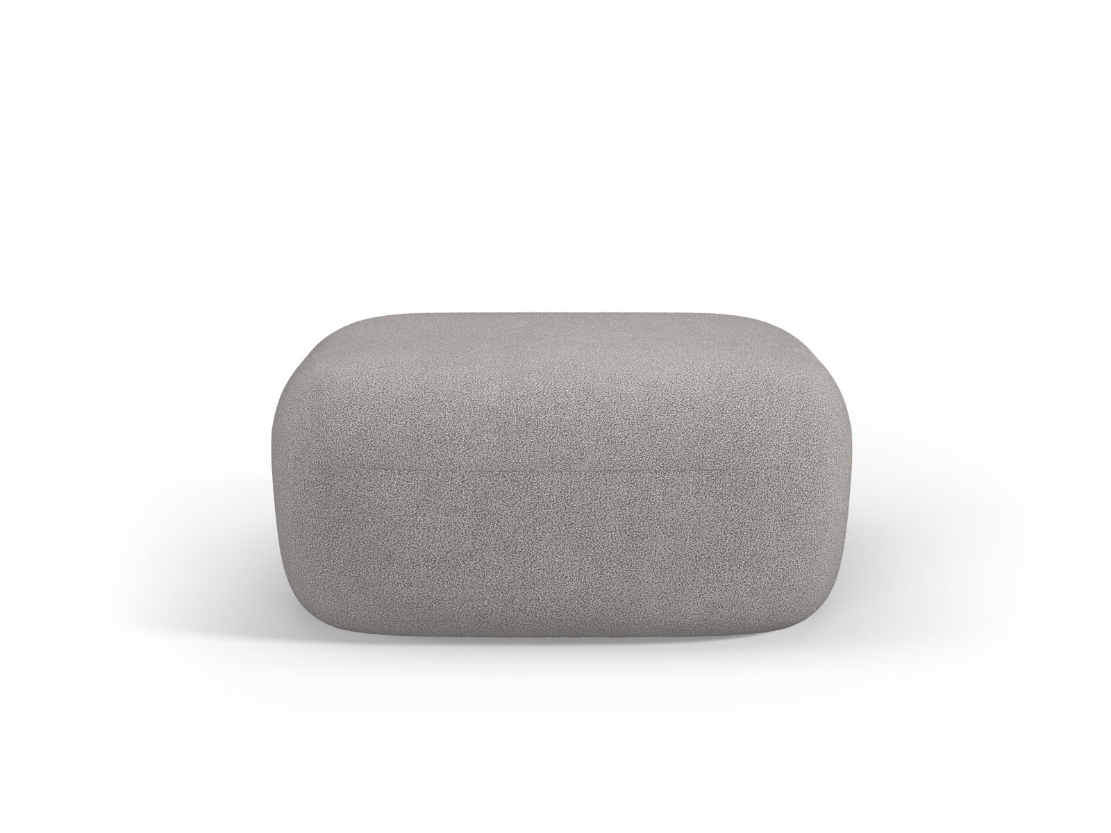 Jenny Boucle Pouf 1 Sitz in Light Grey-Now or Never präsentiert im Onlineshop von KAQTU Design AG. Pouf ist von Micadoni