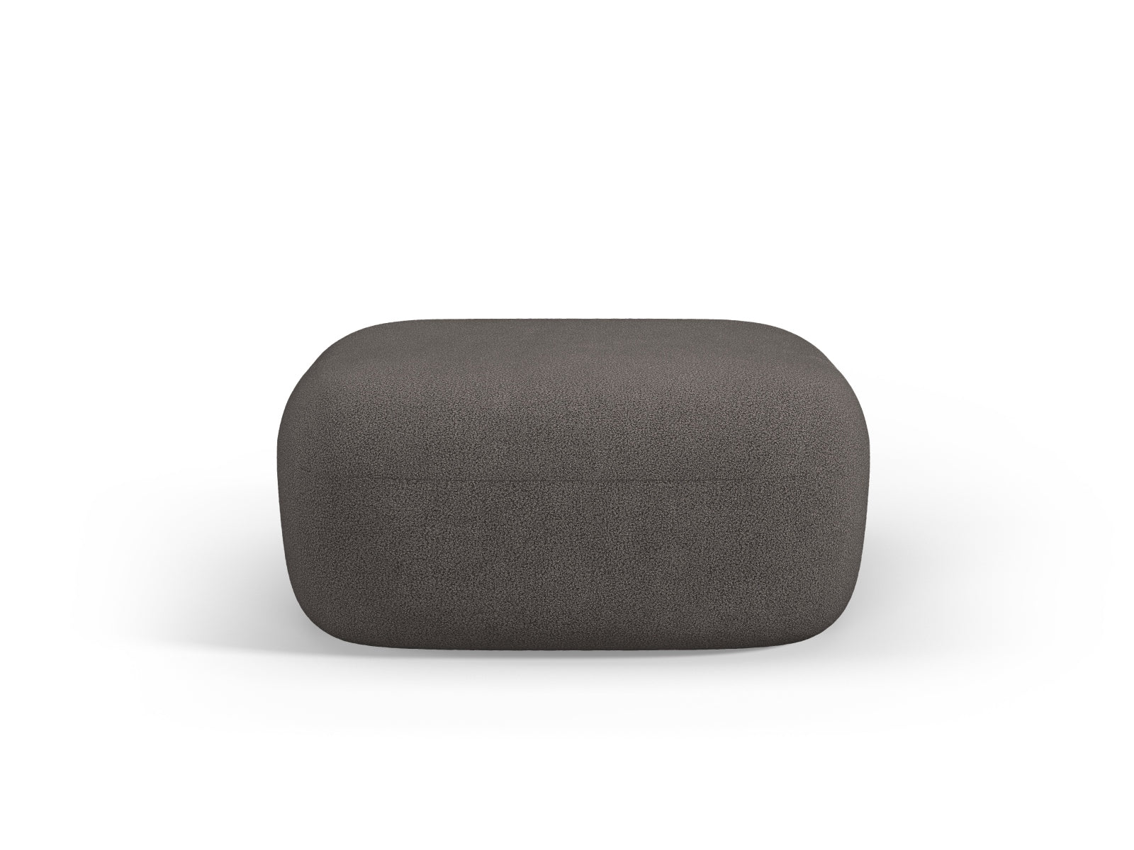 Jenny Boucle Pouf 1 Sitz in Grey-Now or Never präsentiert im Onlineshop von KAQTU Design AG. Pouf ist von Micadoni