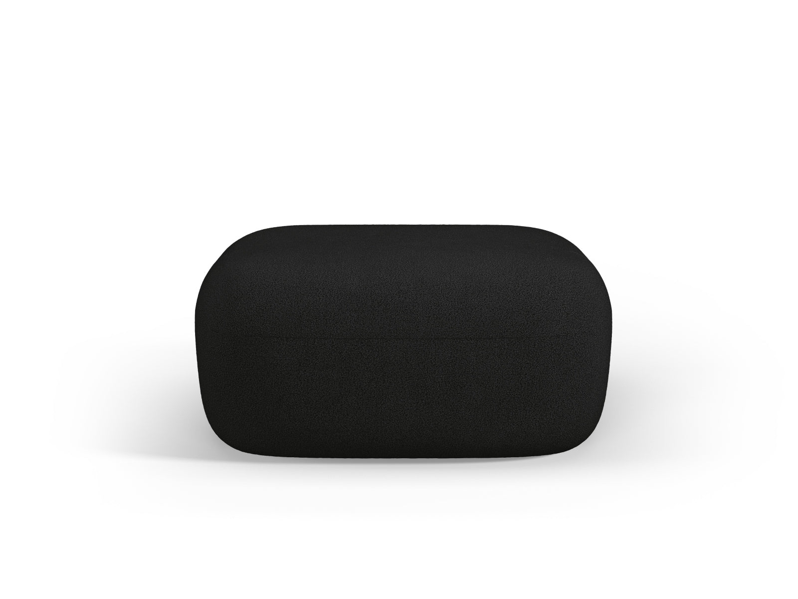 Jenny Boucle Pouf 1 Sitz in Black präsentiert im Onlineshop von KAQTU Design AG. Pouf ist von Micadoni