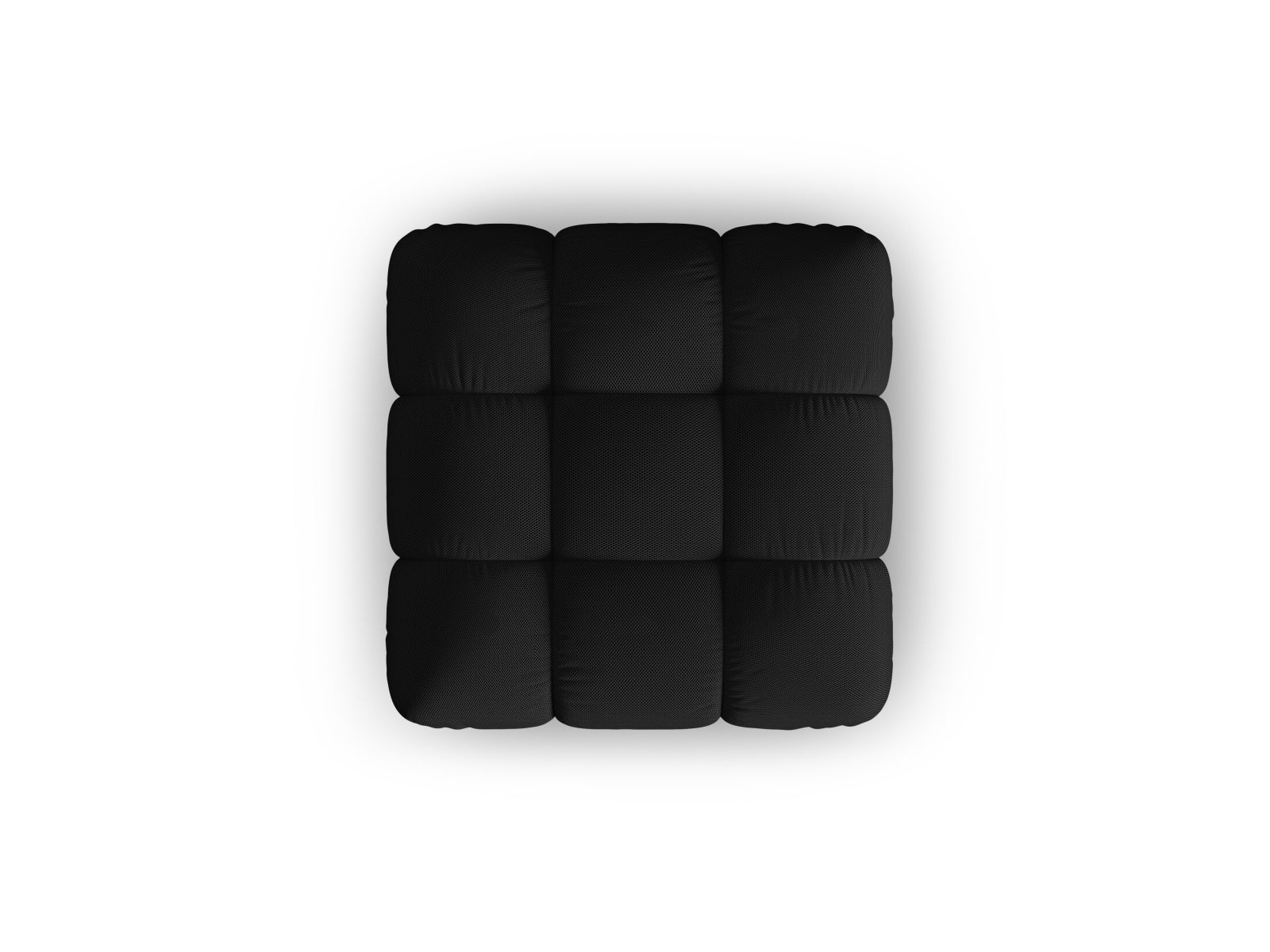 Bellis Pouf 1 Sitz 94cm in Black präsentiert im Onlineshop von KAQTU Design AG. Pouf ist von Micadoni