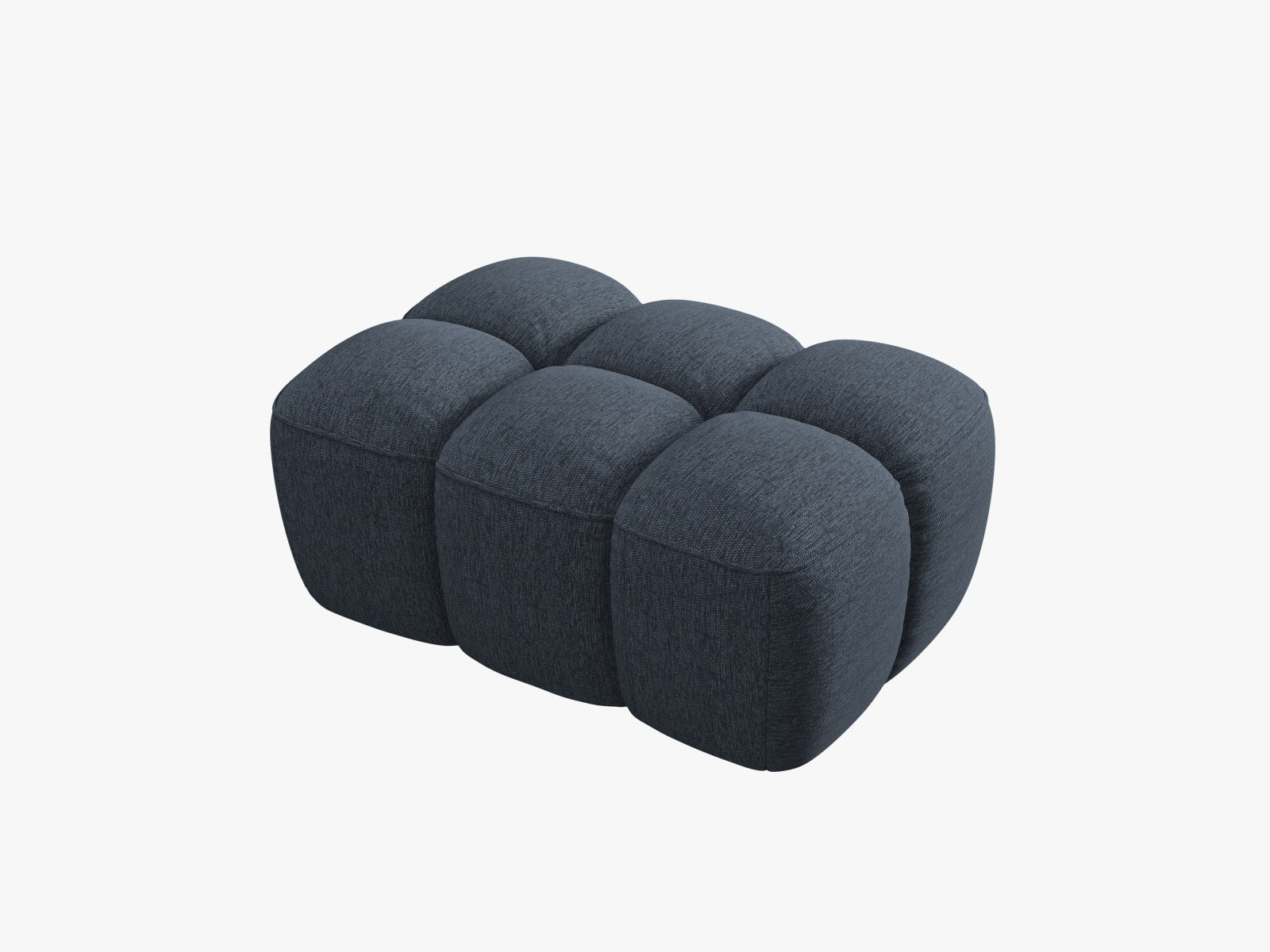 Lisa Pouf 1 Sitzer in Dark Blue präsentiert im Onlineshop von KAQTU Design AG. Modulares Sofa ist von Micadoni
