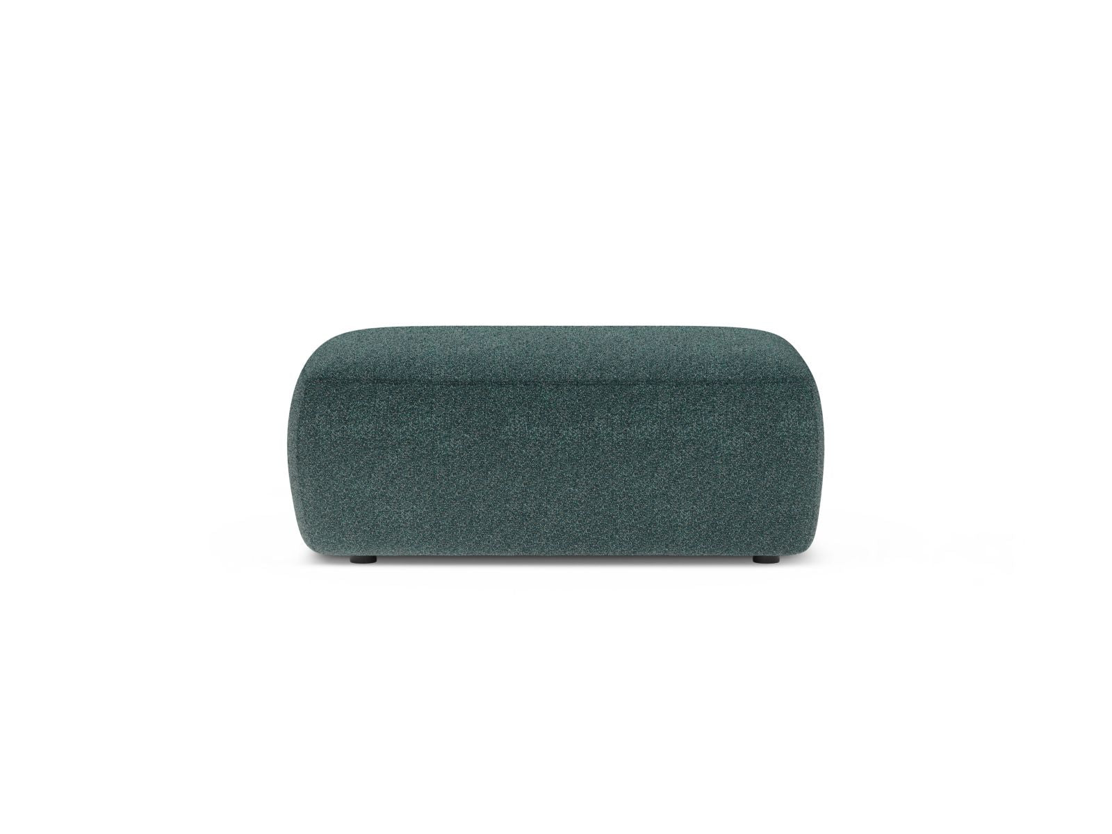 1-Sitzer Pouf Kate in Green Blue Melange-Puente präsentiert im Onlineshop von KAQTU Design AG. Pouf ist von Micadoni