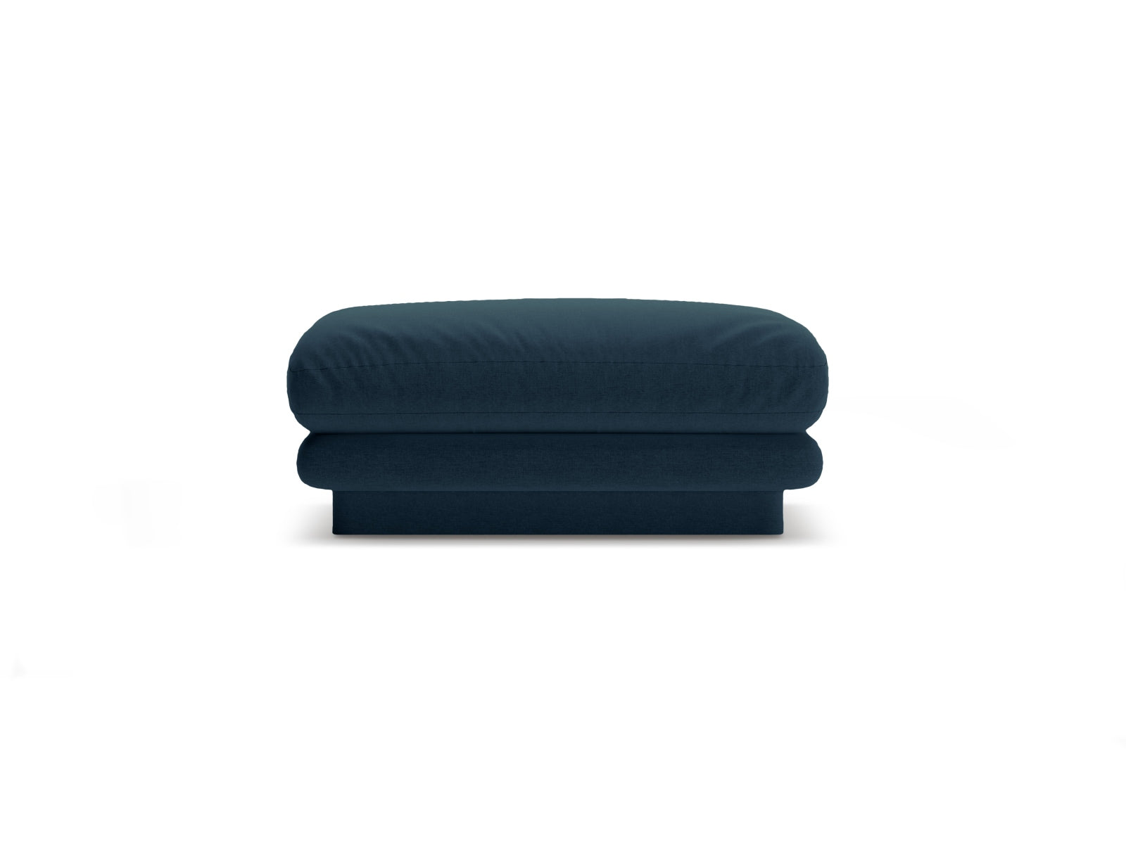 Torino Pouf 1 Sitzer in Navy Blue-Wind präsentiert im Onlineshop von KAQTU Design AG. Modulares Sofa ist von Micadoni