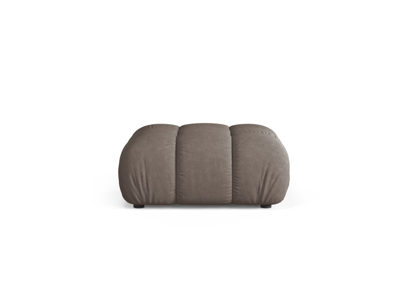 1-Sitzer Pouf Bellis in Cappuccino-Liberty präsentiert im Onlineshop von KAQTU Design AG. Pouf ist von Micadoni