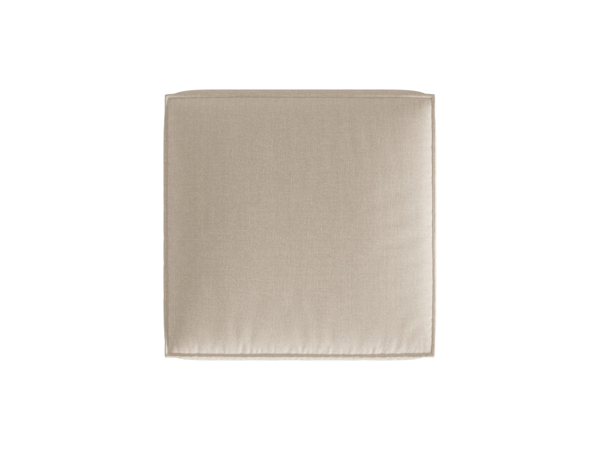 1-Sitzer Pouf Nuria in Beige-Liberty präsentiert im Onlineshop von KAQTU Design AG. Pouf ist von Micadoni