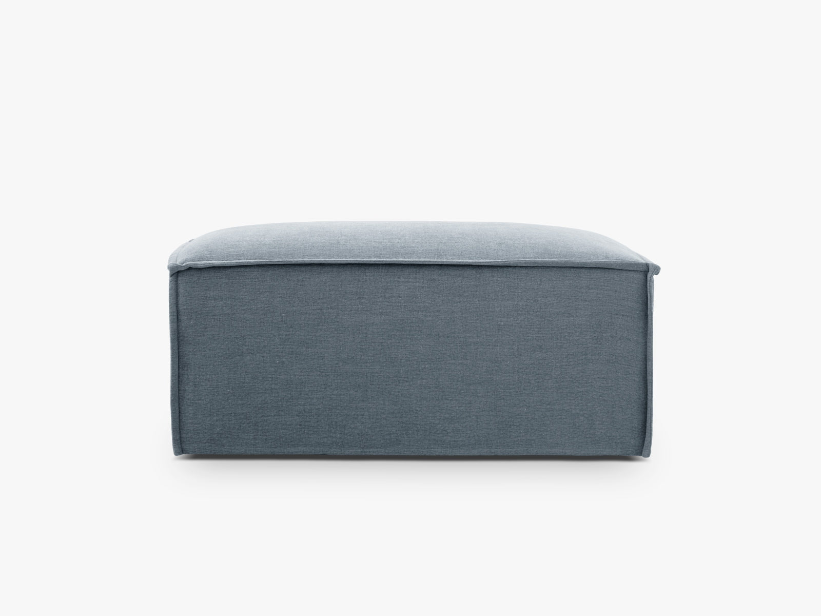 Milton Pouf 1 Sitzer in Muted Blue präsentiert im Onlineshop von KAQTU Design AG. Modulares Sofa ist von Micadoni