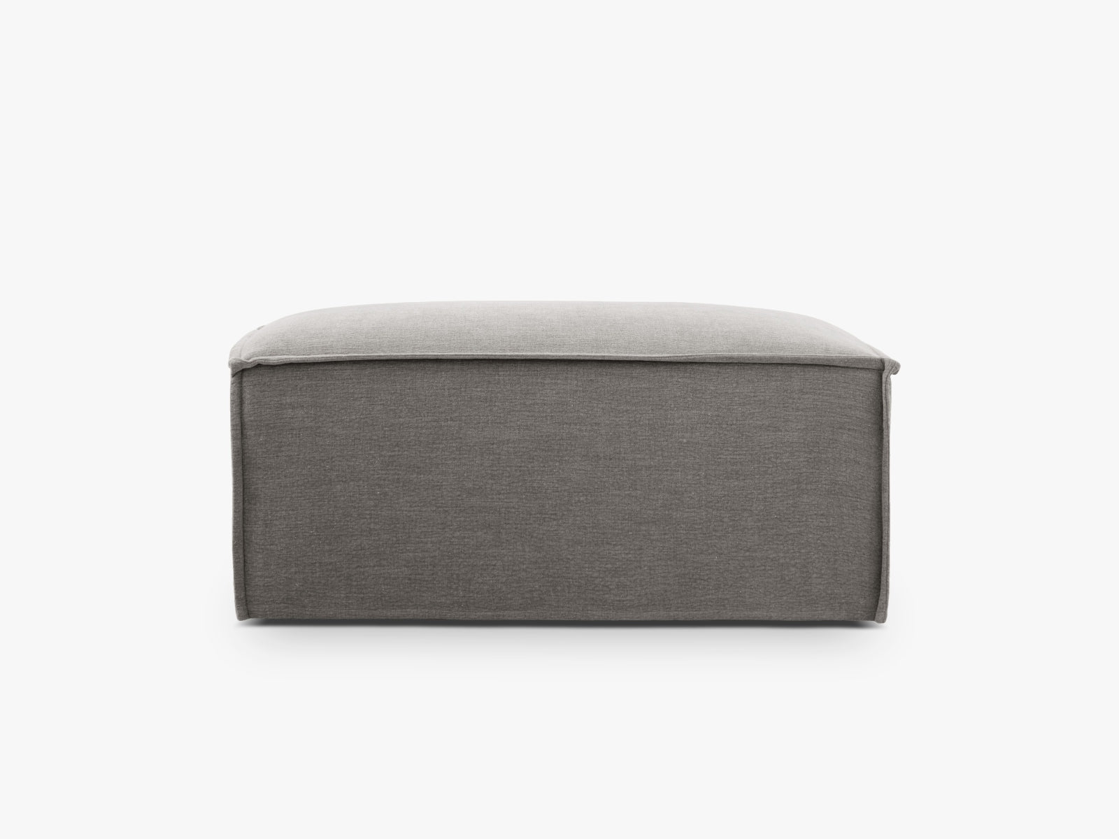 Milton Pouf 1 Sitzer in Warm grey präsentiert im Onlineshop von KAQTU Design AG. Modulares Sofa ist von Micadoni