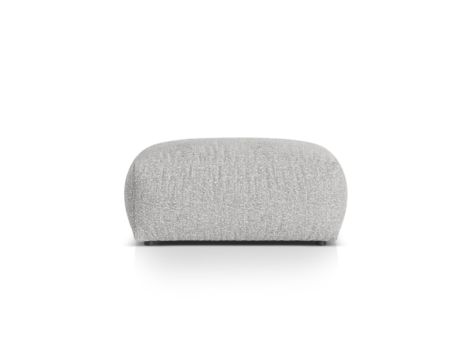 1-Sitzer Pouf Martina in Silver-Monet präsentiert im Onlineshop von KAQTU Design AG. Pouf ist von Micadoni