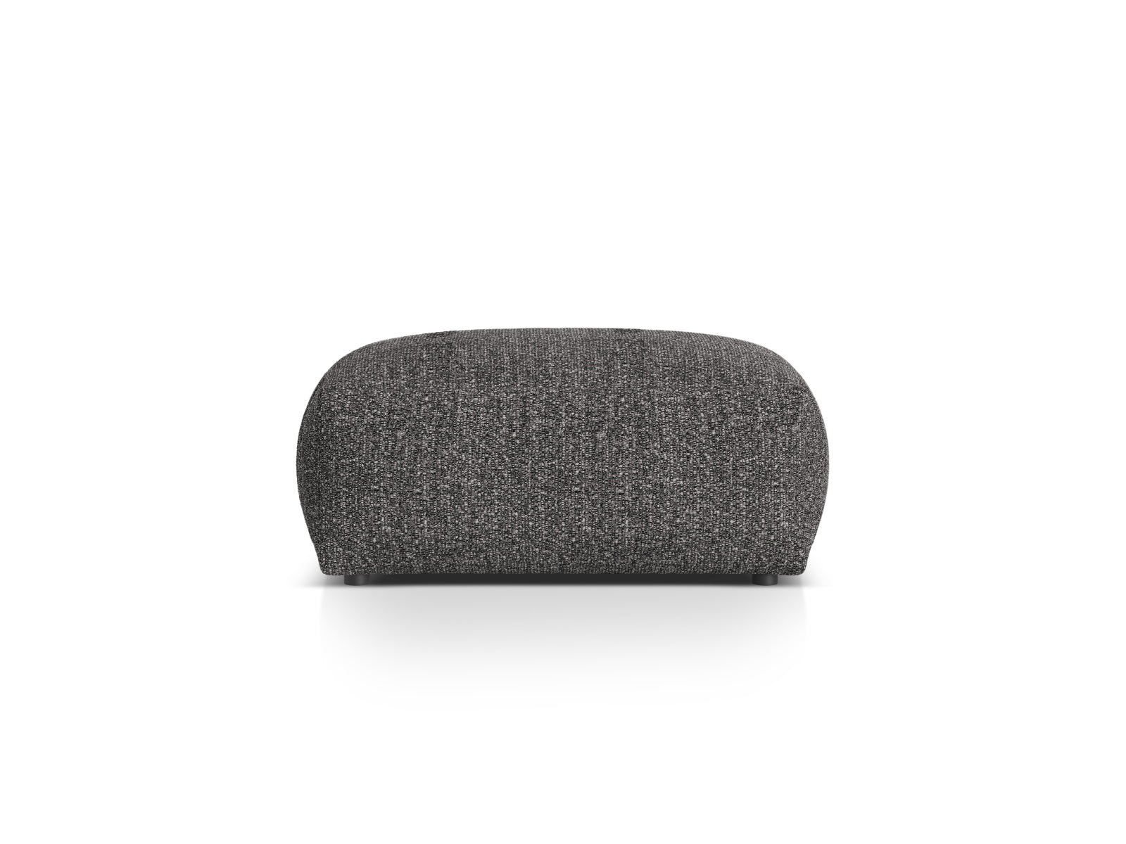 1-Sitzer Pouf Martina in Anthracite-Monet präsentiert im Onlineshop von KAQTU Design AG. Pouf ist von Micadoni