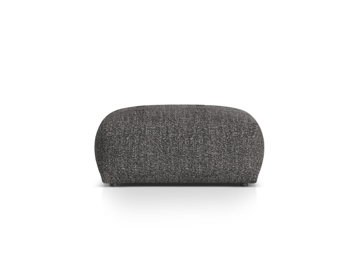 1-Sitzer Pouf Martina in Anthracite-Monet präsentiert im Onlineshop von KAQTU Design AG. Pouf ist von Micadoni
