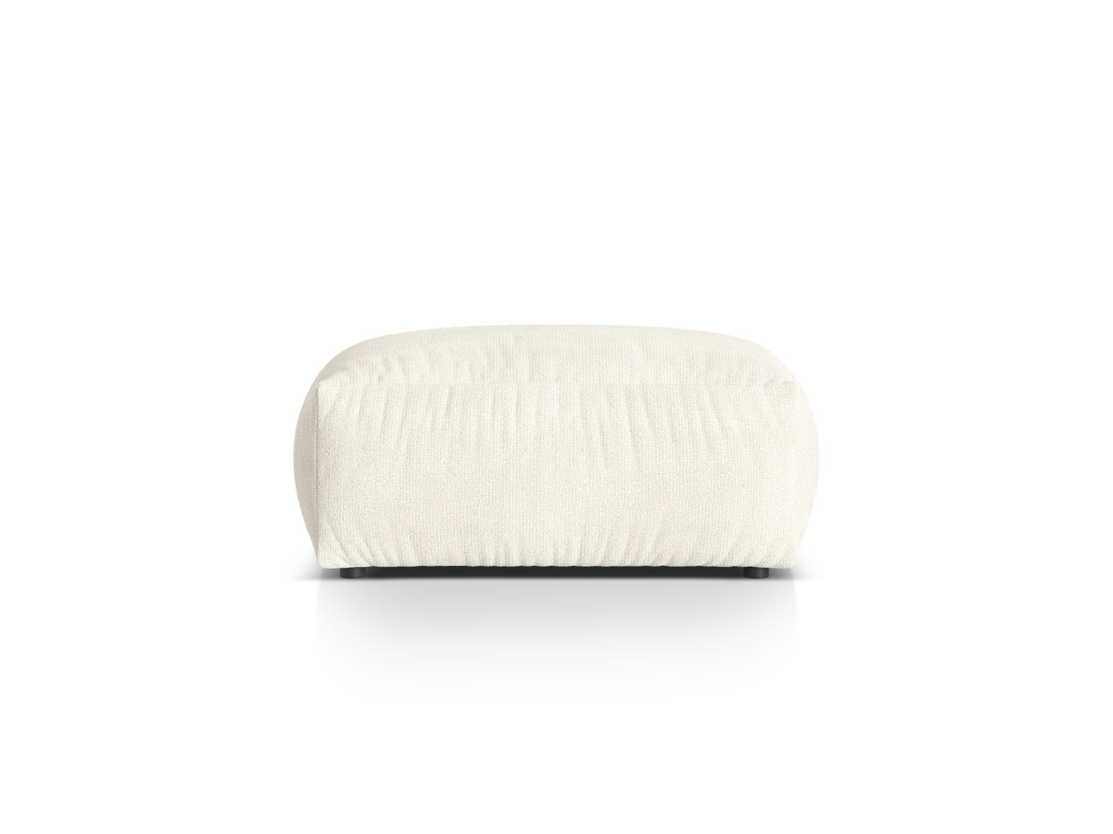 1-Sitzer Pouf Martina in Ivory-Monet präsentiert im Onlineshop von KAQTU Design AG. Pouf ist von Micadoni