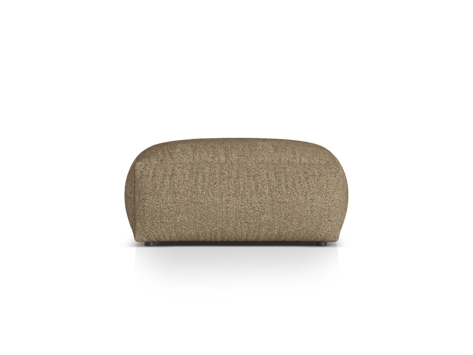 1-Sitzer Pouf Martina in Cappuccino-Monet präsentiert im Onlineshop von KAQTU Design AG. Pouf ist von Micadoni