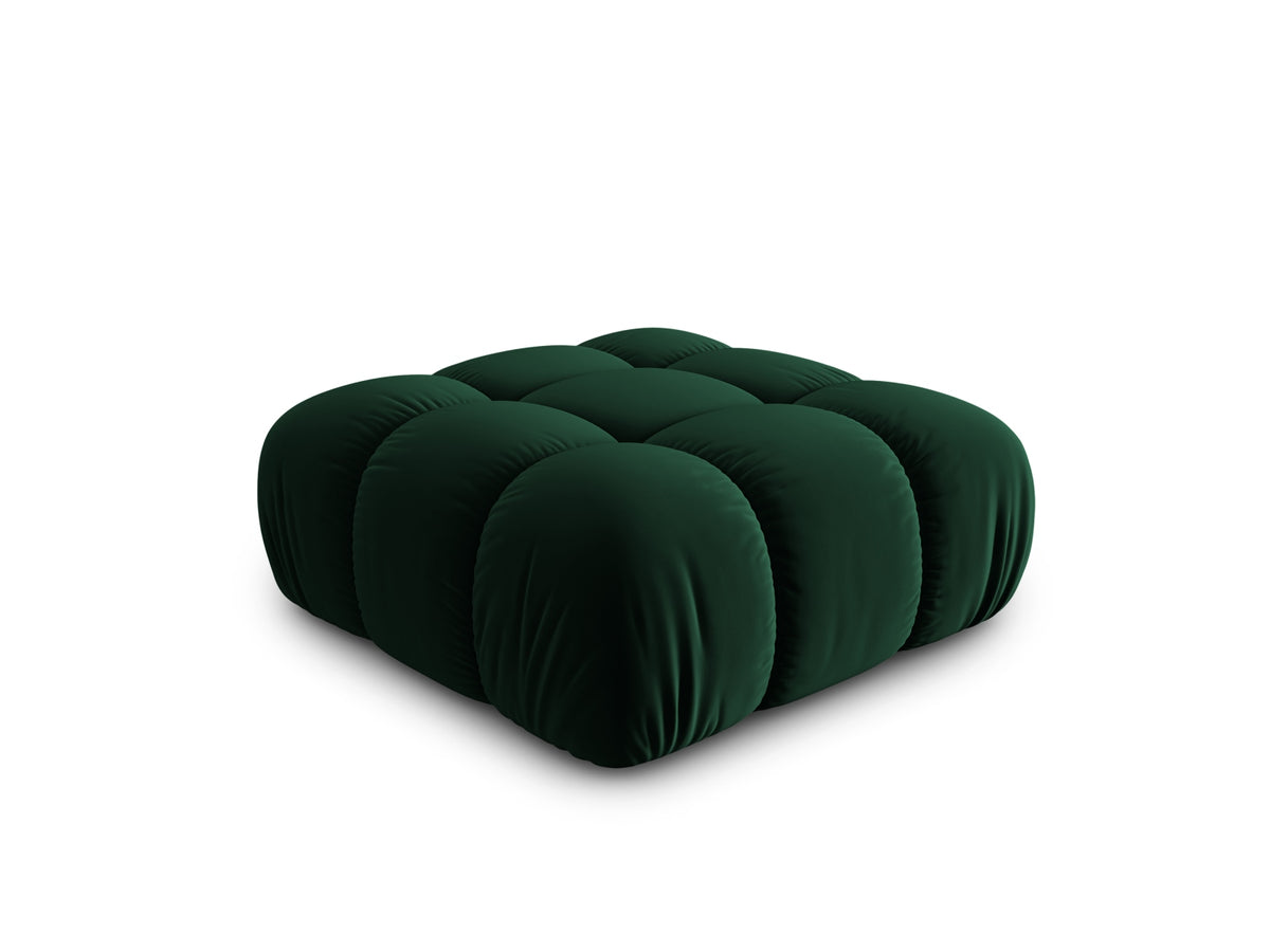 Bellis Velour Pouf 1 Sitz 94cm in Bottle Green-Bluvel präsentiert im Onlineshop von KAQTU Design AG. Pouf ist von Micadoni
