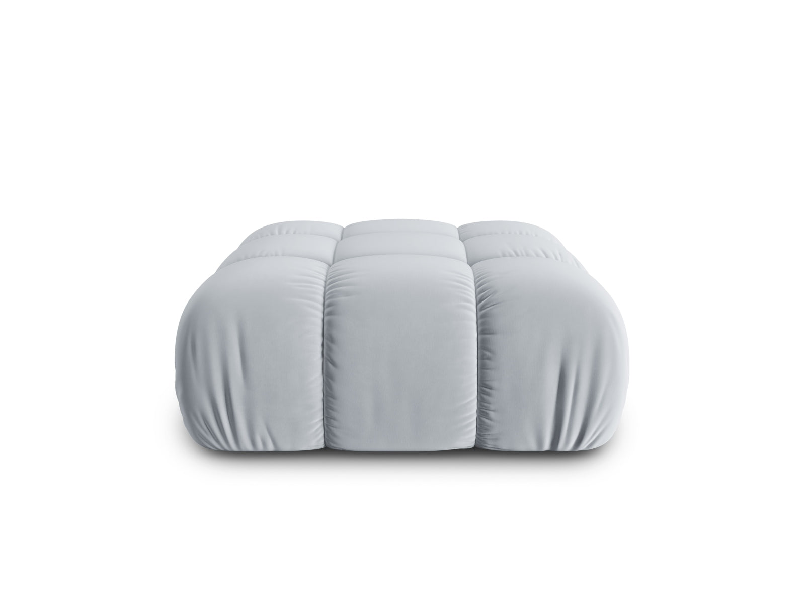 Bellis Velour Pouf 1 Sitz 94cm in Light Blue präsentiert im Onlineshop von KAQTU Design AG. Pouf ist von Micadoni
