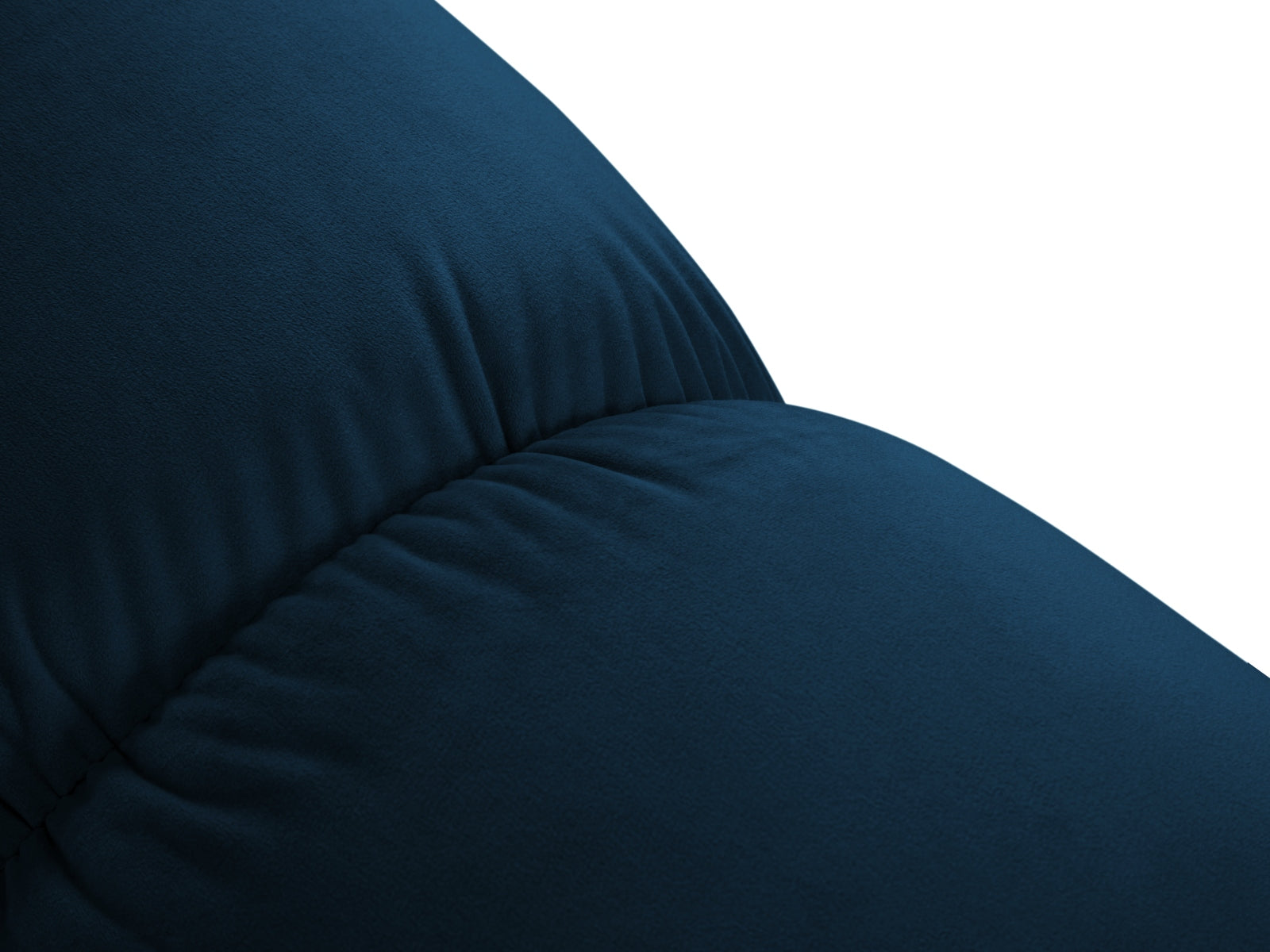 Der Bellis Velour Pouf von Micadoni vereint elegantes Design und Funktionalität. Mit 94 cm Durchmesser ist er vielseitig einsetzbar und pflegeleicht.