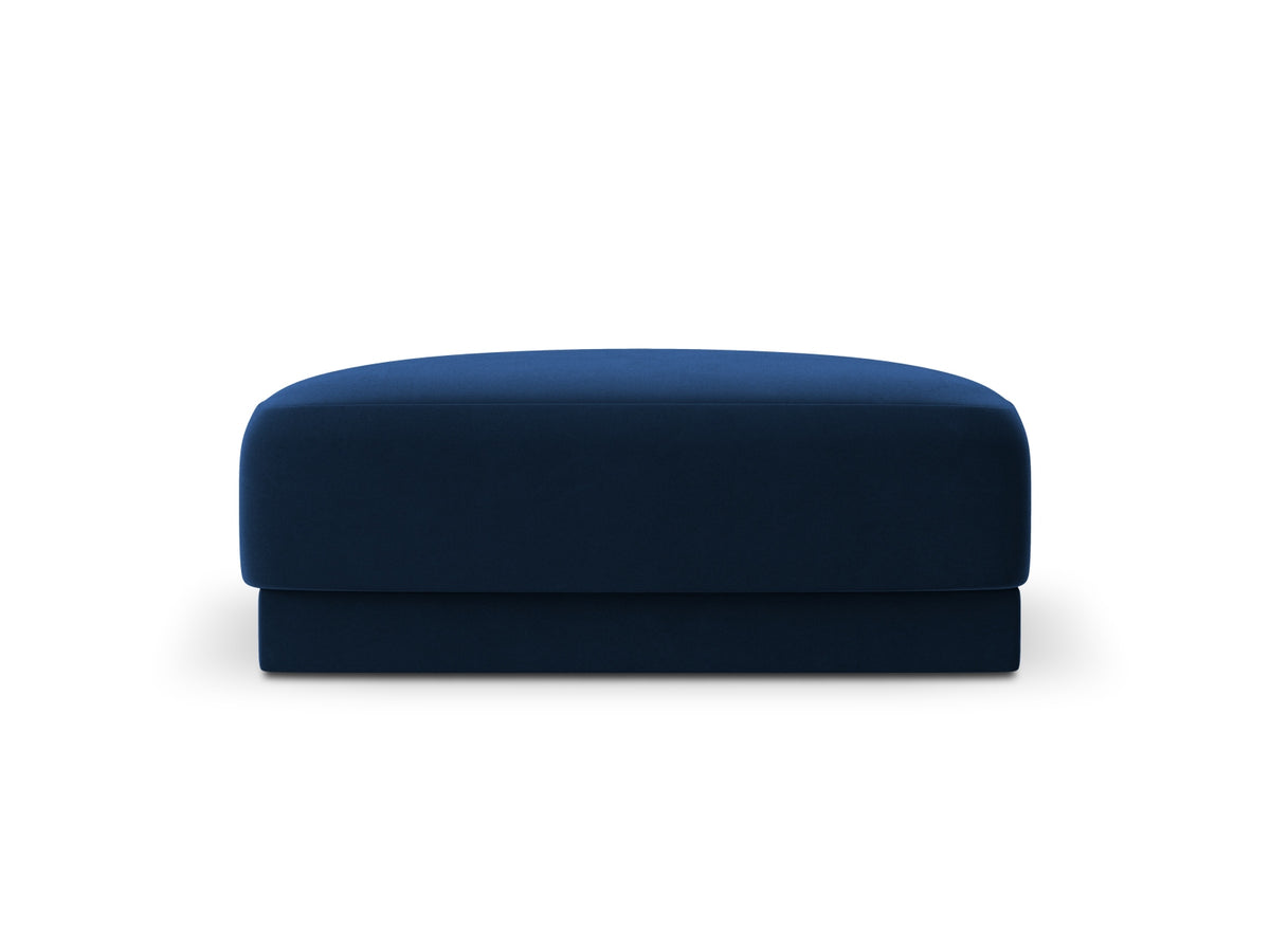 Miley Velour Pouf 1 Sitz in Royal Blue-Bluvel präsentiert im Onlineshop von KAQTU Design AG. Pouf ist von Micadoni