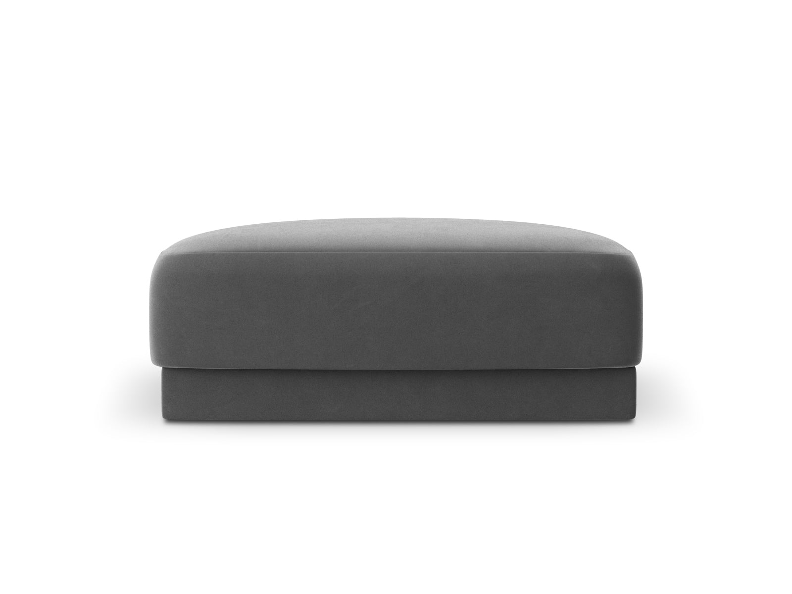Miley Velour Pouf 1 Sitz in Grey präsentiert im Onlineshop von KAQTU Design AG. Pouf ist von Micadoni