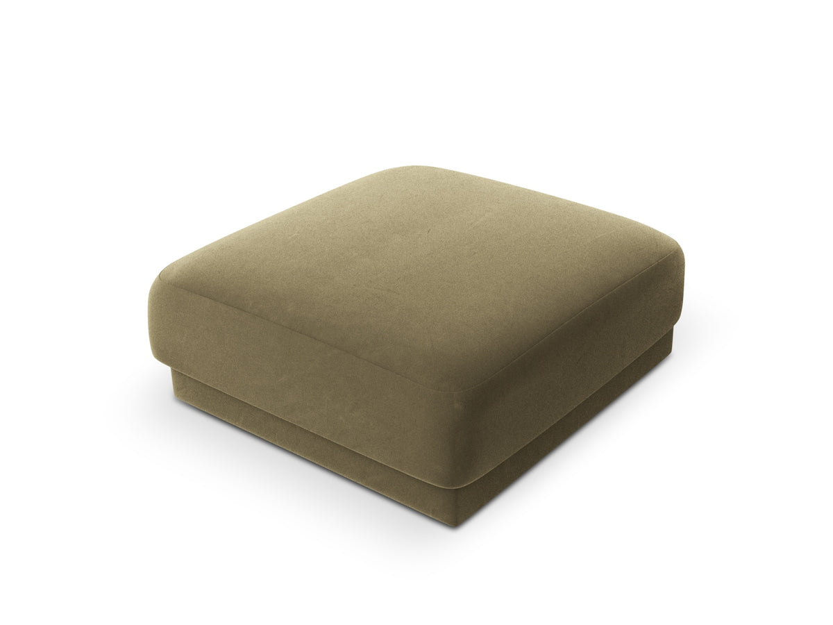 Miley Velour Pouf 1 Sitz in Green-Bluvel präsentiert im Onlineshop von KAQTU Design AG. Pouf ist von Micadoni