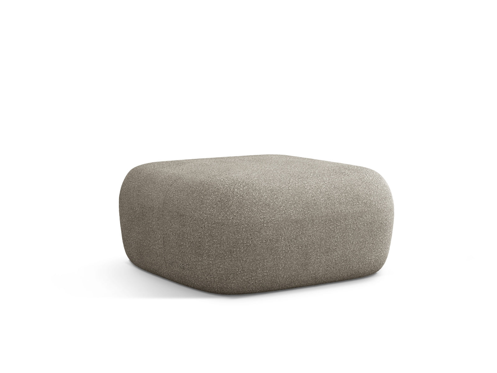 Jenny Boucle Pouf 1 Sitz in Light Grey präsentiert im Onlineshop von KAQTU Design AG. Pouf ist von Micadoni