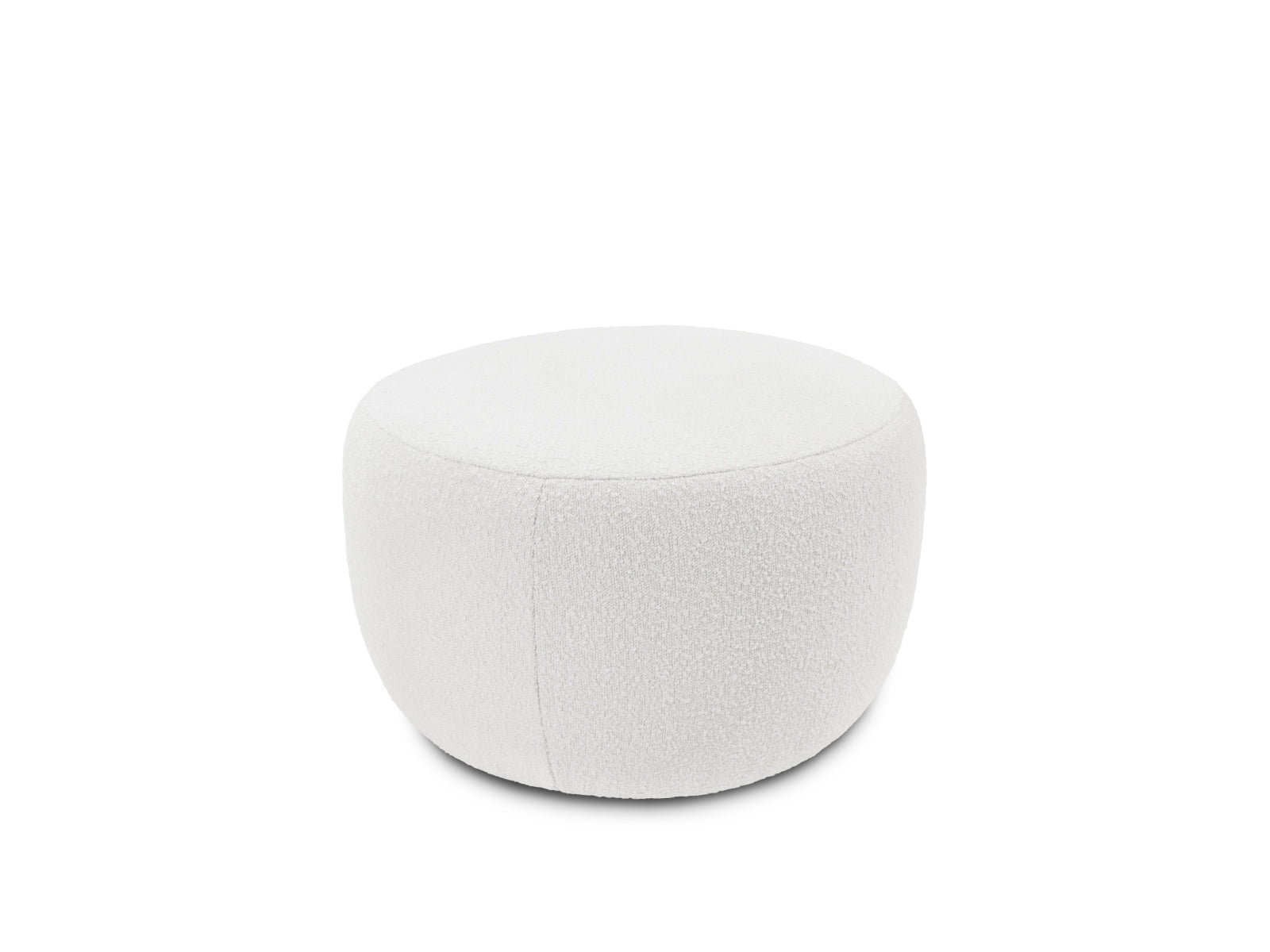Saamit Boucle Pouf 1 Sitzer in Beige präsentiert im Onlineshop von KAQTU Design AG. Modulares Sofa ist von Micadoni