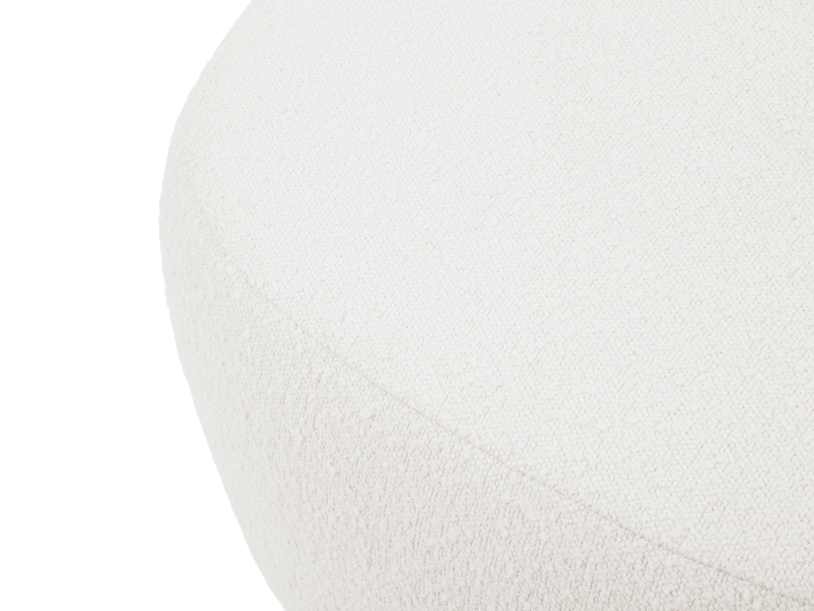 Saamit Boucle Pouf 1 Sitzer in Beige präsentiert im Onlineshop von KAQTU Design AG. Modulares Sofa ist von Micadoni