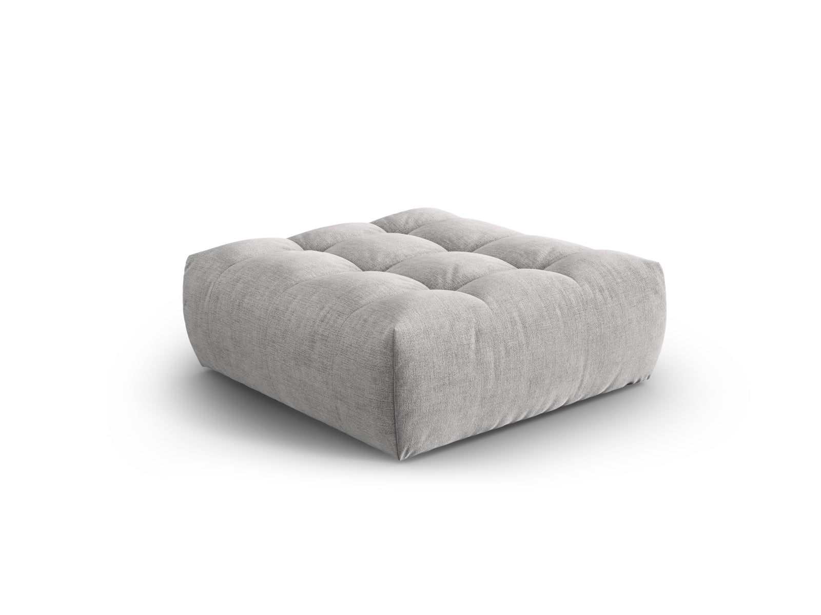 Bloom Pouf 1 Sitzer in Silver präsentiert im Onlineshop von KAQTU Design AG. Modulares Sofa ist von Micadoni