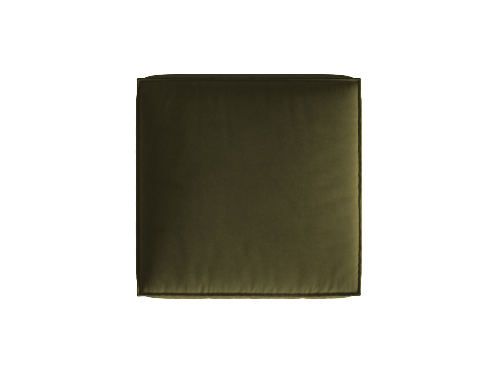 Nuria Velour Pouf 1 Sitzer in Moss Green Melange präsentiert im Onlineshop von KAQTU Design AG. Modulares Sofa ist von Micadoni