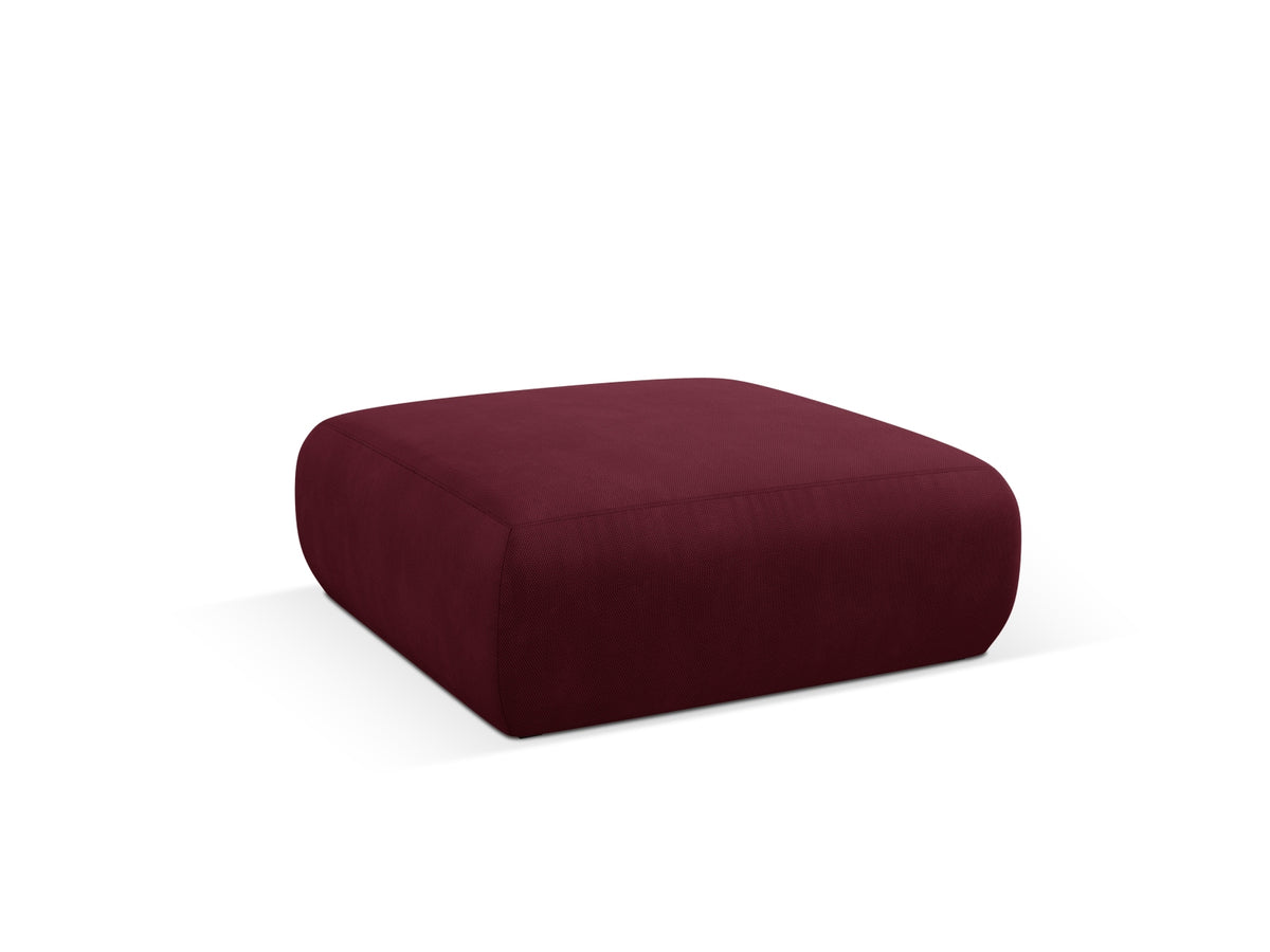 Molino Pouf 1 Sitz in Bordeaux-Rebel präsentiert im Onlineshop von KAQTU Design AG. Pouf ist von Micadoni