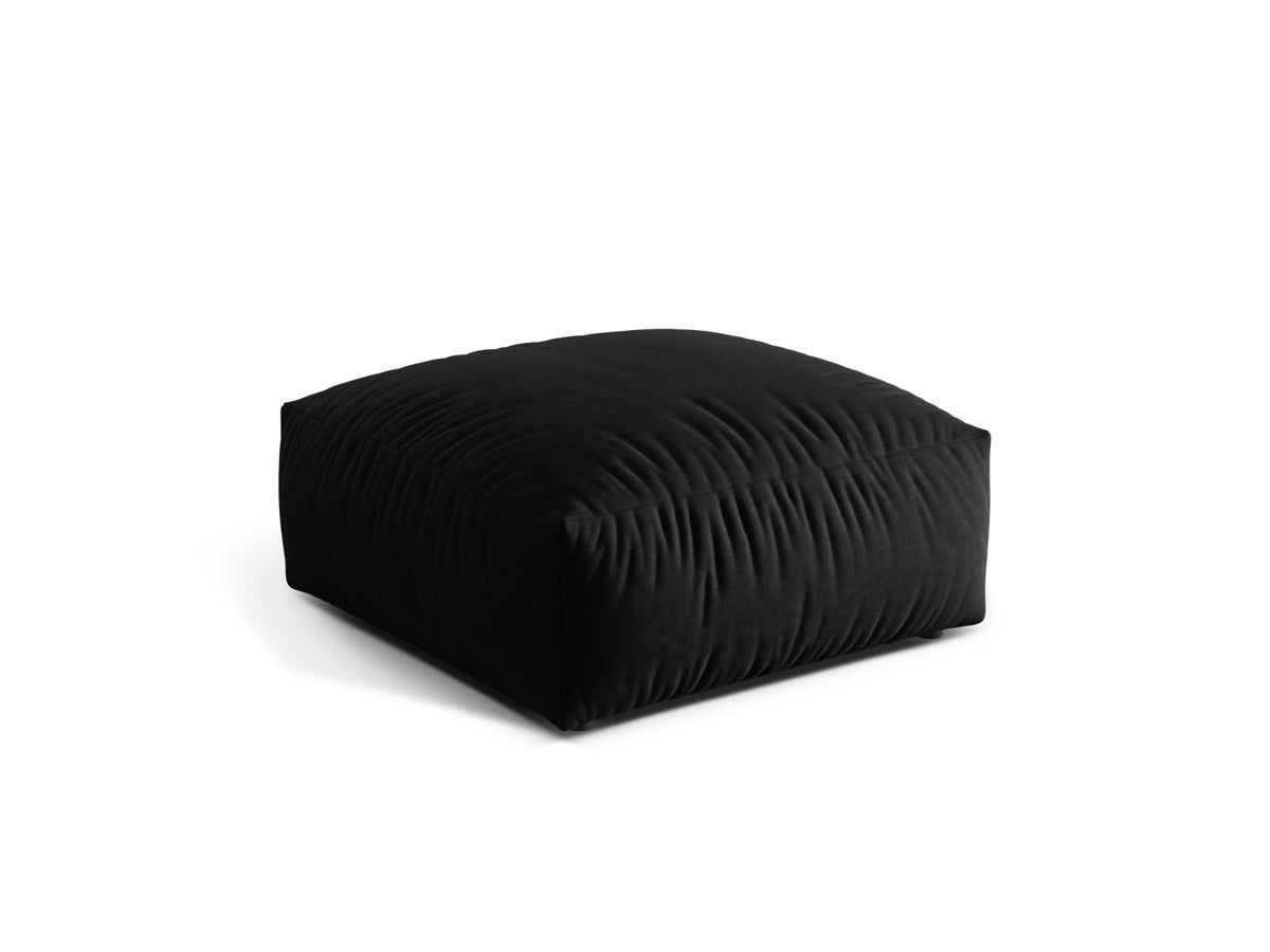 Martina Pouf Large 1 Sitz in Black-Boston präsentiert im Onlineshop von KAQTU Design AG. Pouf ist von Micadoni