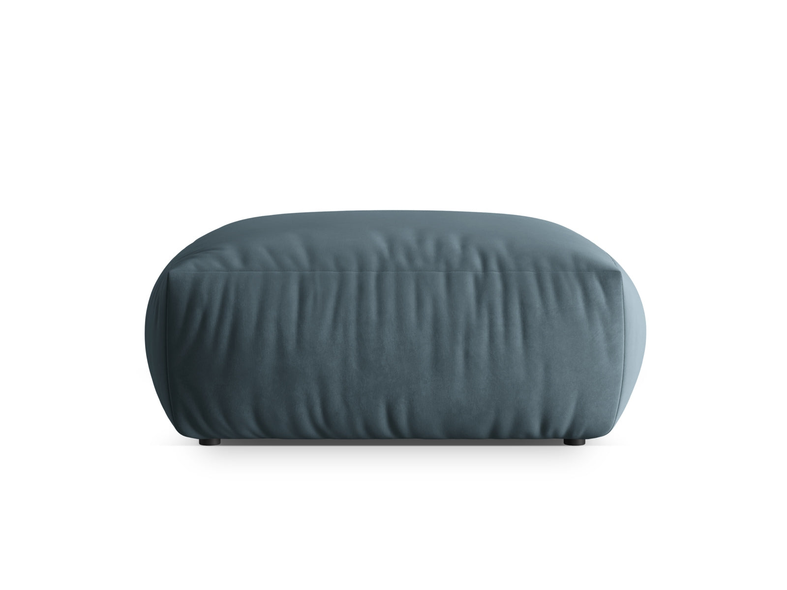 Chris Velour Pouf 1 Sitzer in Pastel Blue präsentiert im Onlineshop von KAQTU Design AG. Modulares Sofa ist von Micadoni