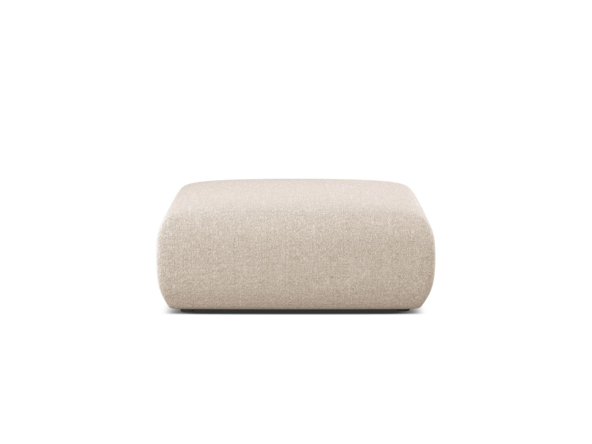 1-Sitzer Pouf Molino in Light Beige-Eden präsentiert im Onlineshop von KAQTU Design AG. Pouf ist von Micadoni