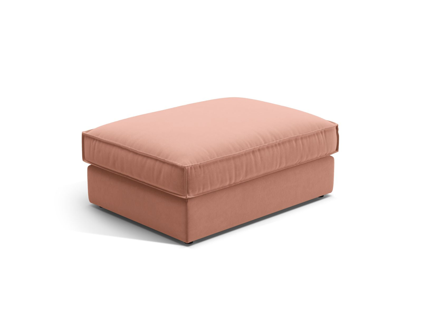 1-Sitzer Pouf Pola in Pink-Salvador präsentiert im Onlineshop von KAQTU Design AG. Pouf ist von Micadoni