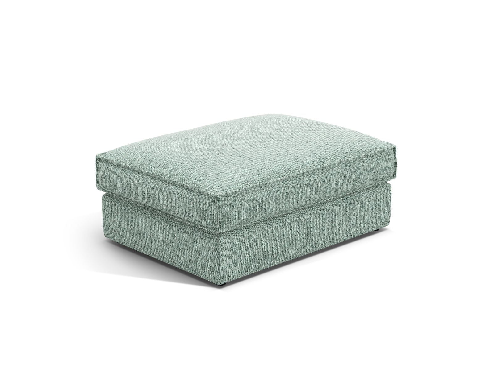 1-Sitzer Pouf Pola in Mint-Babel präsentiert im Onlineshop von KAQTU Design AG. Pouf ist von Micadoni